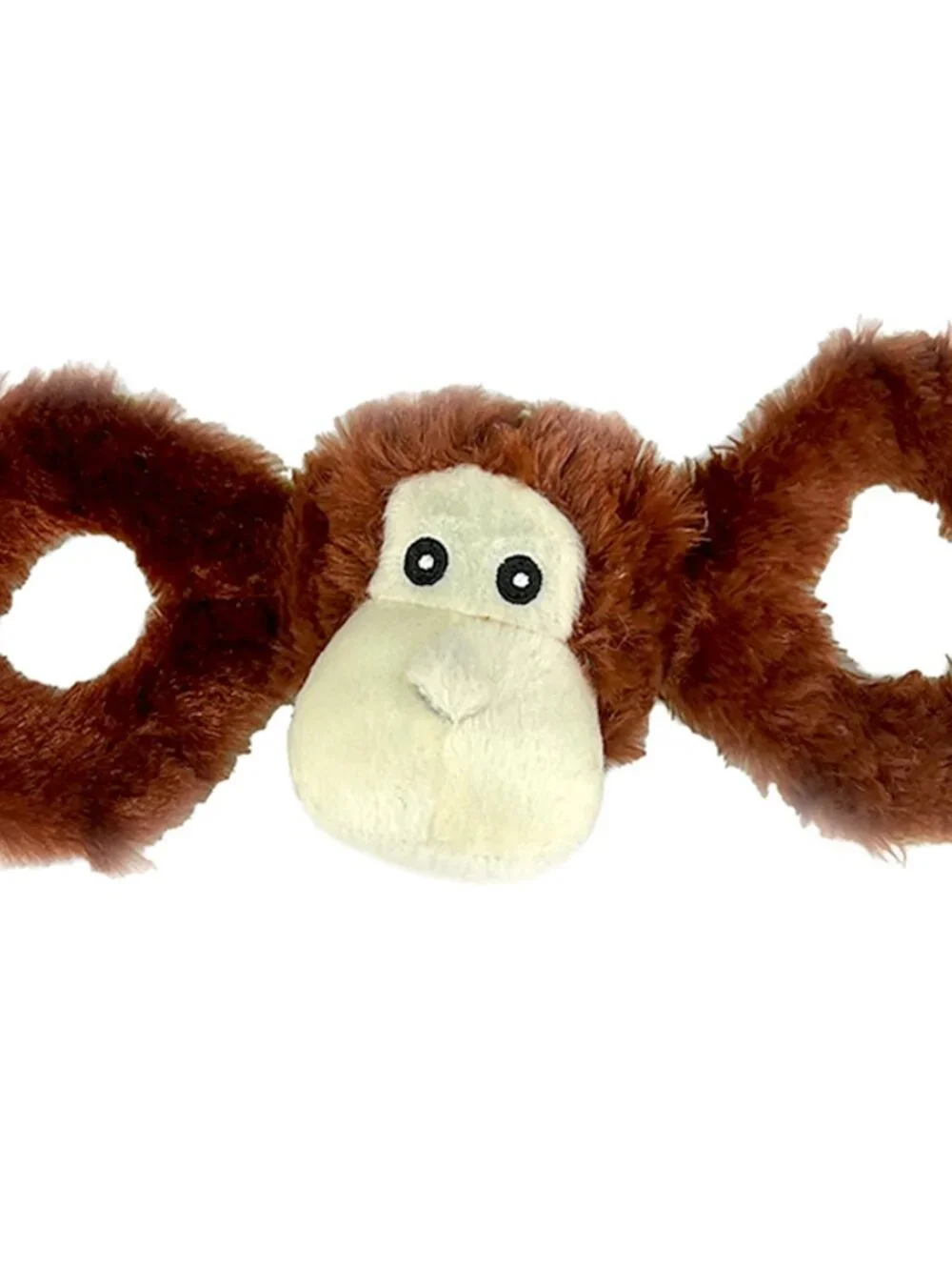 Tug-A-Mal Plush Elephant, Monkey and Pig Plush Dog Toys - 3